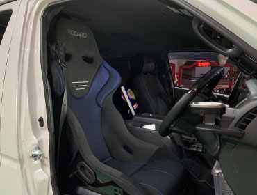 TOYOTA�@�n�C�G�[�X�@TRH216K�i2021�N�j�@�Ɂ@RECARO�i���J���j�@RS-G�@GK�@BK/�u���[�@����