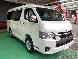 TOYOTA�@�n�C�G�[�X�@�i2023�N�j�@�Ɂ@RECARO�i���J���j�@LX-F�@WL110H�@���@A/R�@�~���E�@����