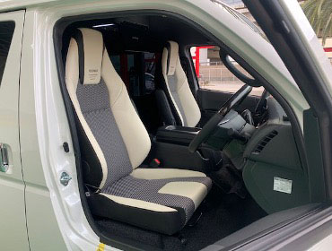 TOYOTA�@�n�C�G�[�X�@�i2023�N�j�@�Ɂ@RECARO�i���J���j�@LX-F�@WL110H�@���@A/R�@�~���E�@����