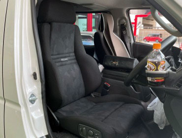TOYOTA�@�n�C�G�[�X�@6�^�@�i���[�K�\�����i2020�N�j�@RECARO�i���J���j�@�I���\�y�hAN220HV�@BK�@����