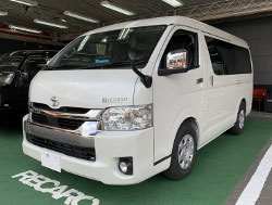 TOYOTA�@�n�C�G�[�X���C�h�@6�^�@�K�\�����i2023�N�j�@�Ɂ@RECARO�i���J���j�@LX-F WL110H BK�@A/R�@�~���E�@����