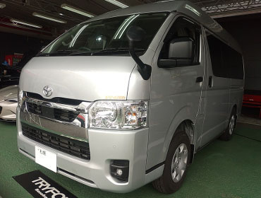 TOYOTA�@�n�C�G�[�XDX�@�t�����g3�l�|���@�f�B�[�[���i���[�{�f�B�i2023�N�j�@�Ɂ@RECARO�i���J���j�@�I���\�y�hAN220HV�@BK�@�~���E�@����