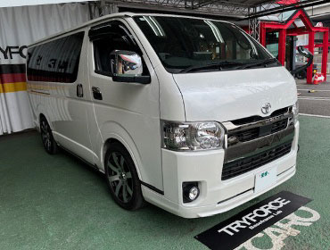 TOYOTA�@�n�C�G�[�X�@6�^�@�f�B�[�[���i���[�i2021�N�j�@�Ɂ@RECARO�i���J���j�@SR-C�@BK100�@A/R�@�u���[�@�A�[�����X�g�t���@�~���E�@����