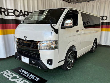 TOYOTA�@�n�C�G�[�X�@�f�B�[�[���i���[�i2024�N�j�@�Ɂ@RECARO�i���J���j�@SR-C�@BK100�@A/R�@BK/BK�@�A�[�����X�g�t���@�~���E�@����