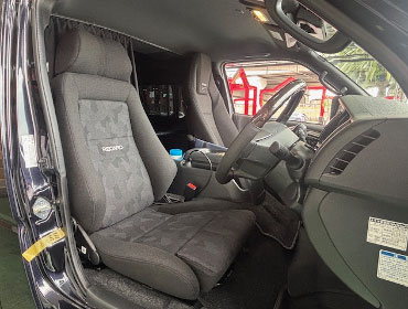 TOYOTA�@�n�C�G�[�X�@GDH206V�i2025�N�j�@�Ɂ@RECARO�i���J���j�@�G���S���hMV�@BK�@���@LX-F�@TR NN�@����