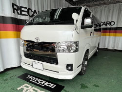 TOYOTA�@�n�C�G�[�X�@GDH206V�i2025�N�j�@�Ɂ@RECARO�i���J���j�@�G���S���hMV�@BK�@���@LX-F�@TR NN�@����