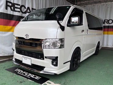 TOYOTA�@�n�C�G�[�X�@3DF-GDH201V�i2025�N�j�@�Ɂ@RECARO�i���J���j�@SR-C�@BK100�@A/R�@BK/BK�@�A�[�����X�g�t���@����