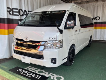 TOYOTA�@�n�C�G�[�X�@�X�p�����@3BF-TRH221K�i2023�N�j�@�Ɂ@RECARO�i���J���j�@�G���S���hMV�@�O���C�@�A�[�����X�g�t���@���@�G���S���hD�@�O���C�@�A�[�����X�g�t���@����