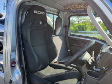 TOYOTA�@�s�N�V�X�g���b�N�@S510P�@�Ɂ@RECARO�i���J���j�@SR-7F�@KK100�@BK�@�V�[�g�q�[�^�[�t���@����