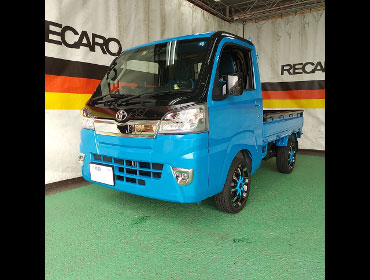 TTOYOTA�@�s�N�V�X�g���b�N�@S500U�i2021�N�j�@�Ɂ@RECARO�i���J���j�@RCS�@BK�V�F��/�u���[���b�V���@�~���E�@����