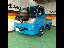 TOYOTA�@�s�N�V�X�g���b�N�@S500U�i2021�N�j�@�Ɂ@RECARO�i���J���j�@RCS�@BK�V�F��/�u���[���b�V���@�~���E�@����