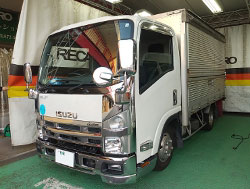 ISUZU�@�G���t�@NLR85AN�i2008�N�j�@�Ɂ@RECARO�i���J���j�@LX-F�@TR�@NN�@�V�[�g�q�[�^�[�t���@����