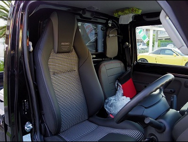 RECARO�i���J���V�[�g�j�@HONDA�@�A�N�e�B�@�g���b�N�@HA8��RECARO�i���J���j�@LX-FIL110H�@BK�@����