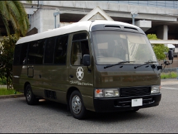 TOYOTA�@�R�[�X�^�[�@�L�����s���O�d�l�Ɂ@RECARO�i���J���jLX-F�@IN110�@�O���C�@A/R�@�~2�r�@����