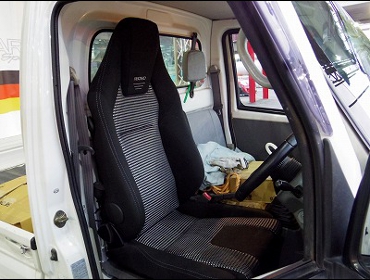 RECARO�i���J���V�[�g�j�@MITSUBISHI�@�~�j�L���u�g���b�N�@U61T�@�Ɂ@RECARO�i���J���j�@LX-F�@IN110�@BK�@����