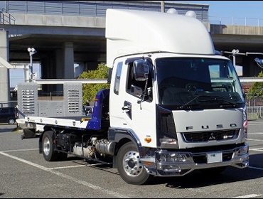 MITSUBISHI�@�ӂ����@�t�@�C�^�[�@4t�@FK61�i2018�N�j�@�Ɂ@RECARO�i���J���j�@�G���S���hMV�@BK�@�A�[�����X�g�t���@����