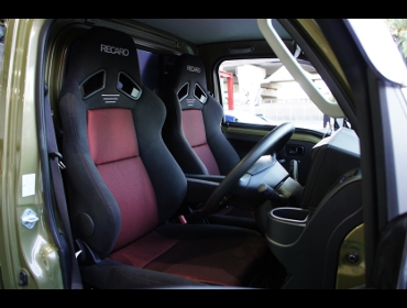 RECARO�i���J���V�[�g�j�@TOYOTA�@�s�N�V�X�@�~�b�h�V�b�v2�V�[�^�[���^�@�s�b�N�A�b�v�g���b�N�@S510U�i2018�N�j�@�Ɂ@RECARO�i���J���j�@SR-7F�@GK100�@BK/RED�@�V�[�g�q�[�^�[�t���@���@�A�[�����X�g�t���@���E����