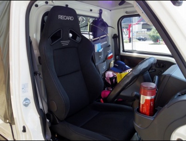 SUBARU�@�T���o�[�@S500�i2018�N�j�@�Ɂ@RECARO�i���J���j�@SR-7F�@GK100�@BK/BK�@A/R�@����