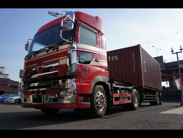 HINO�@�g���[���[�@�v���t�B�A�i2016�N�j�@�Ɂ@RECARO�i���J���j�@SR-7F�@GK100�@BK/RED�@�A�[�����X�g�t���@����