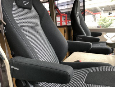 TOYOTA�@�R�[�X�^�[�@�L�����s���O�@����ȃh�A�Ȃ��ԁ@KC-HZB41�i1997�N/7���j�@�Ɂ@RECARO�i���J���j�@LX-F�@IN110�@BK�@�A�[�����X�g���r�i�L���v�e���V�[�g�j�@�~���E�@����