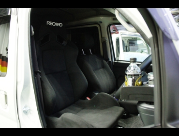 DAIHATSU�@�n�C�[�b�g�J�[�S�@S331V�i2018�N1���j�@�Ɂ@RECARO(���J���j�@SR-7�@KK100�@BK�@����