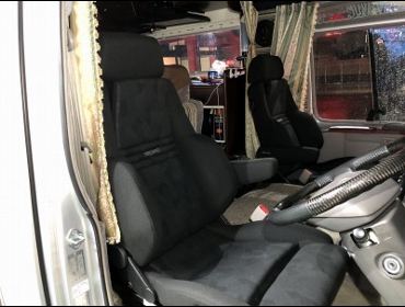 TOYOTA�@NUTS RV�@�R�[�X�^�[�@�{�[�_�[�i���h�A�t���ԁj�@�Ɂ@RECARO�i���J���j�@�I���\�y�hAN220HV BK�@�A�[�����X�g�t���@�~���E�@����