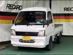 SUBARU�@�T���o�[�g���b�N�@TT1�@�Ɂ@RECARO�i���J���j�@SR-7F�@GK100�@BK/BK�iA/R�j�@����