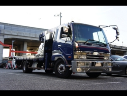 MITSUBISHI�@�t�@�C�^�[�@FK612J�@�G�A�T�X�V�[�g�ԁi1996�N�j�@�Ɂ@RECARO�i���J���j�@LX-F�@IN110�@BK�@A/R�@�A�[�����X�g�t���@����