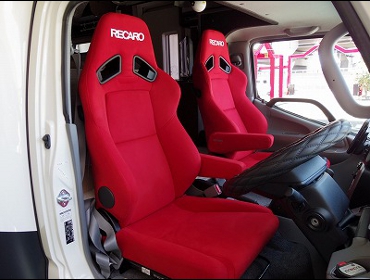 TOYOTA�@�J�����[�h�@�Ɂ@RECARO�i���J���j�@SR-7F�@KK100�@RED�@�A�[�����X�g�t���@�~���E�@����