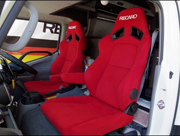 TOYOTA�@�J�����[�h�@�Ɂ@RECARO�i���J���j�@SR-7F�@KK100�@RED�@�A�[�����X�g�t���@�~���E�@����