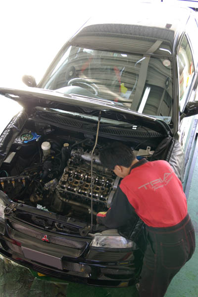 CE9A ランエボV メンテナンス